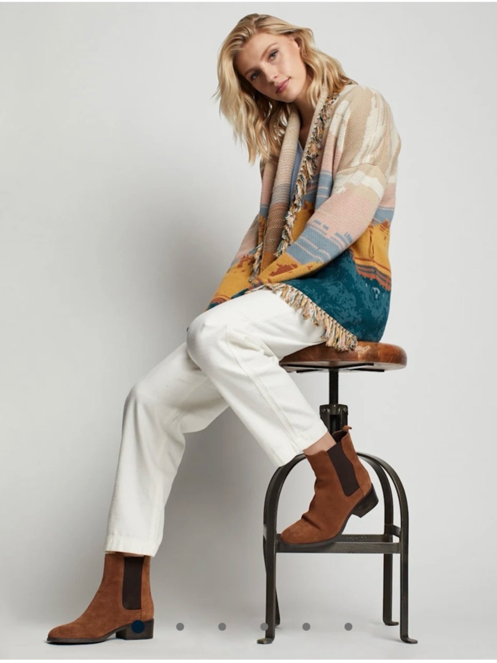 Pendleton NWT WOMEN'S COLUMBIA SHAWL-COLLAR CARDIGAN - Picture 3 of 12